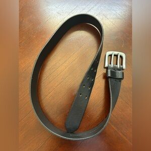 Express Men's Black Leather Belt size 34